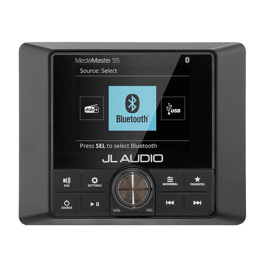 JL Audio MM55 Premium Compact Marine Source Unit w/Full-Color LCD [010-03365-00] - Twin Screws Marine Service