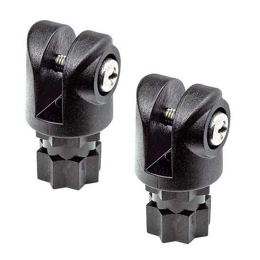 RAILBLAZA Clevis/Bimini Support Pair - Black [02-4032-11] - Twin Screws Marine Service