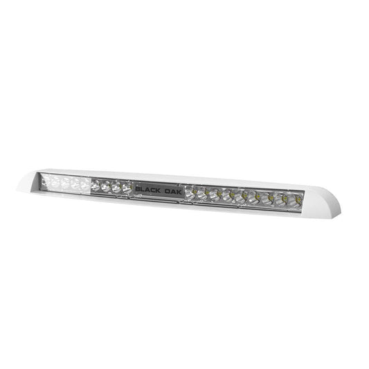 Black Oak Low Profile Marine Bar - Spot - White [LP-WS] - Twin Screws Marine Service