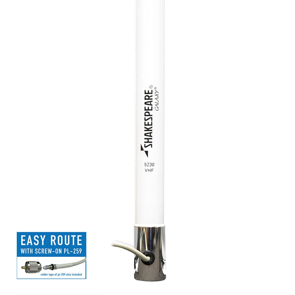 Shakespeare Galaxy 5230 14' VHF Antenna - 8dB Gain [5230] - Twin Screws Marine Service