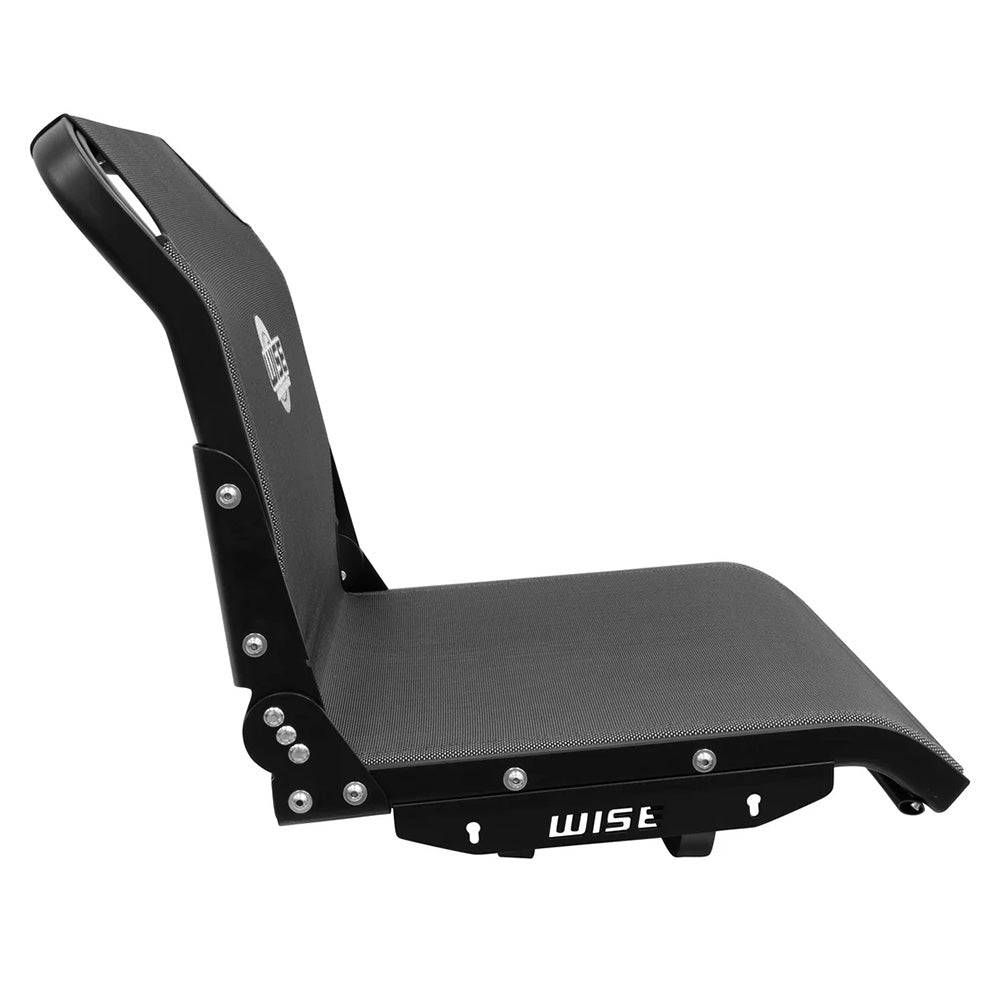 Wise 3374 Aero X Cool-Ride Mesh Mid-Back Boat Seat - Carbon X [3374-1800] - Twin Screws Marine Service