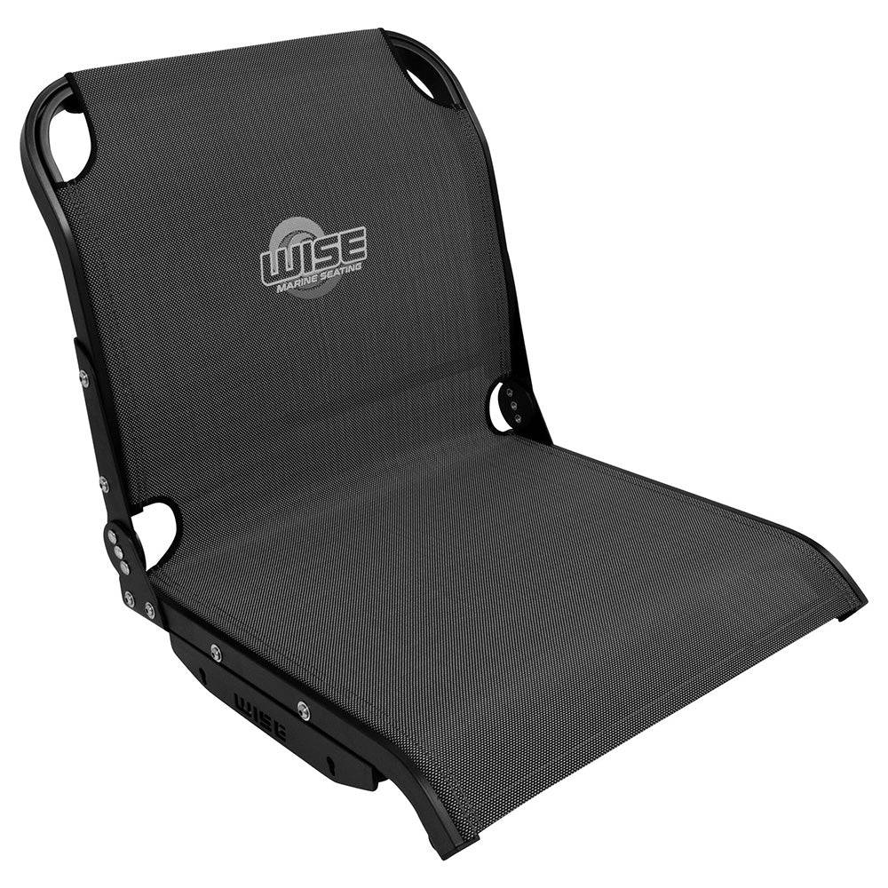 Wise 3374 Aero X Cool-Ride Mesh Mid-Back Boat Seat - Carbon X [3374-1800] - Twin Screws Marine Service