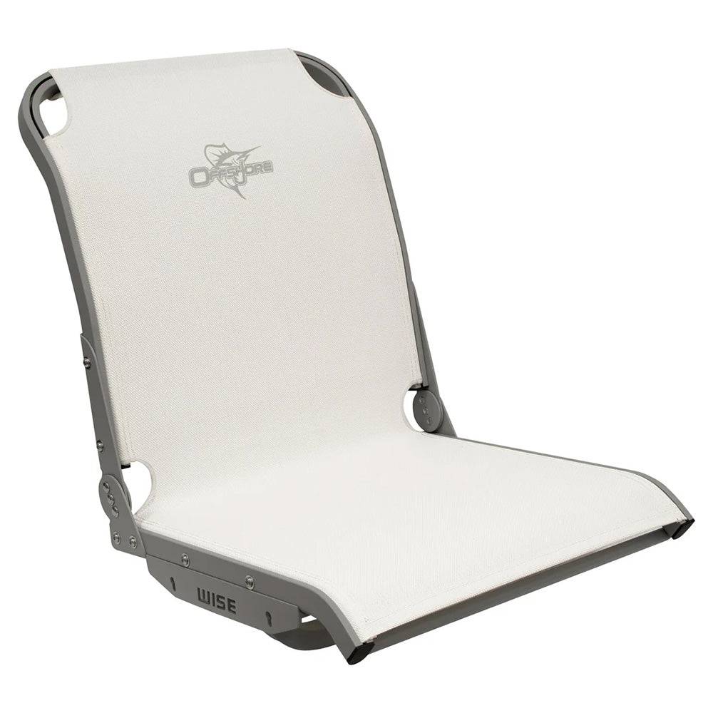 Wise 3374 Aero X Cool-Ride Mesh Mid-Back Boat Seat - White [3374-784] - Twin Screws Marine Service