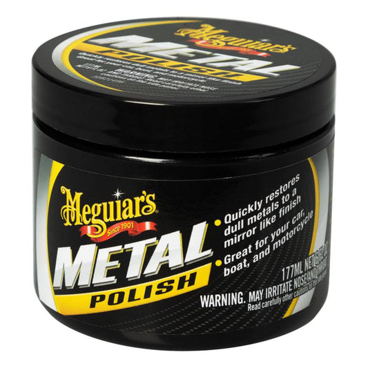 Meguiar's Metal Polish - 6oz [G211606] - Twin Screws Marine Service