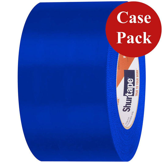 Shurtape UV-Resistant Marine Heat Shrink Tape - 72MM x 55M Roll - Serrated Edge Blue *Case of 16 Rolls* [105742C] - Twin Screws Marine Service