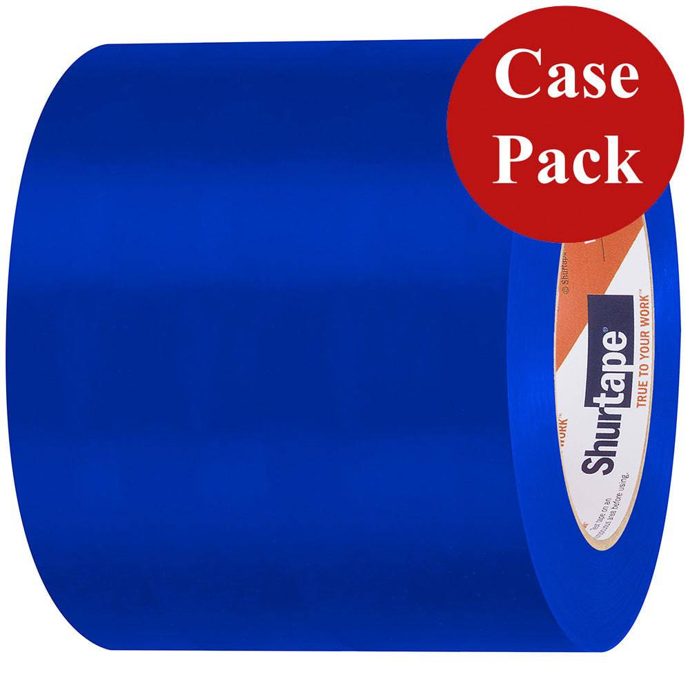 Shurtape UV-Resistant Marine Hull Preservation Tape - 96MM - 33M Roll - Straight Edge Blue *Case of 12 Rolls* [105750C] - Twin Screws Marine Service