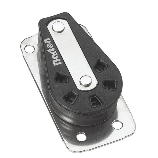 Barton Marine Size 3 45mm Plain Bearing Pulley Block Cheek Block [N03160] - Twin Screws Marine Service