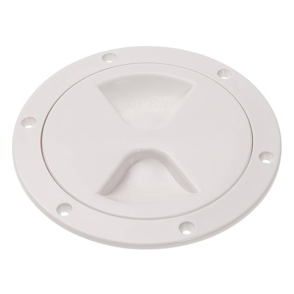 Barton Marine Screw Inspection Cover - 6" (103mm) - White [40040] - Twin Screws Marine Service