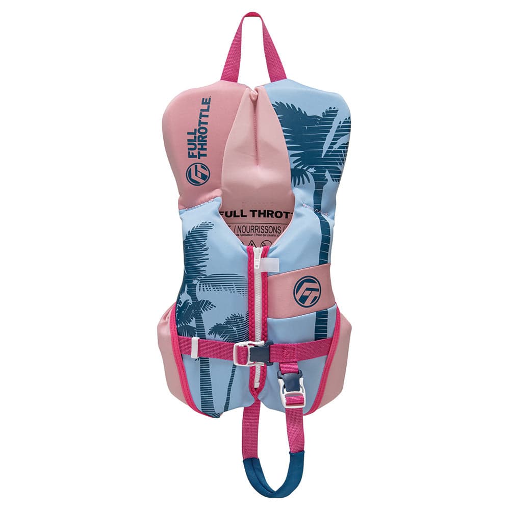 Full Throttle Infant Rapid-Dry Flex-Back Life Jacket - Pink [142200-105-000-25] - Twin Screws Marine Service