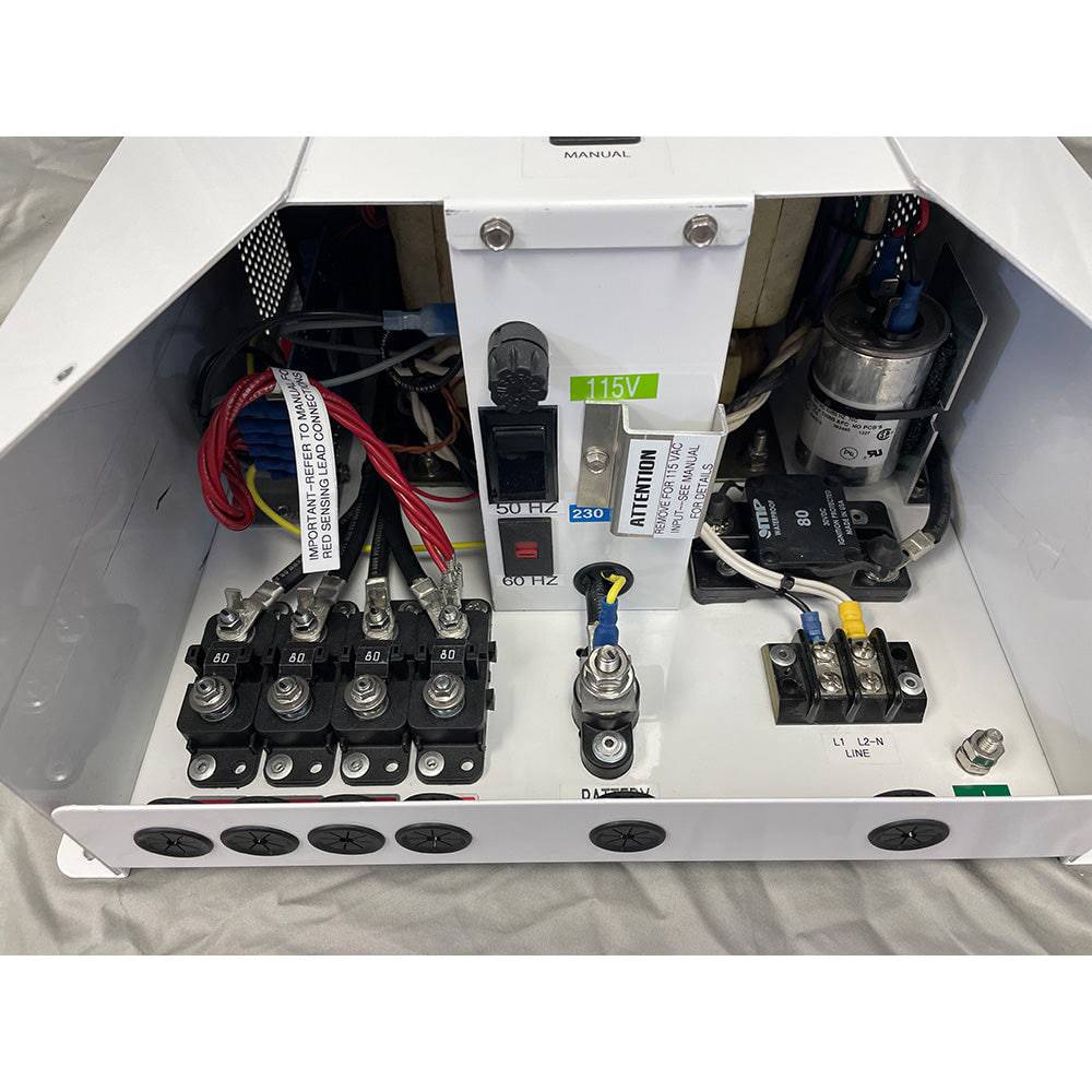 Sentry Marine Battery Charger 115/230V Input 24VDC - 60A - 3-Bank [SFR2460/3X] - Twin Screws Marine Service