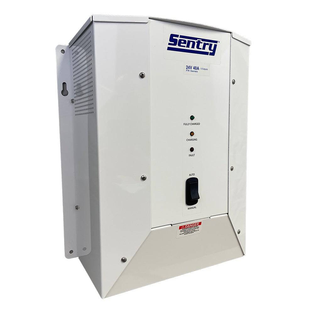 Sentry Marine Battery Charger 115/230V Input 24VDC - 40A - 3-Bank [SFR2440/3X] - Twin Screws Marine Service