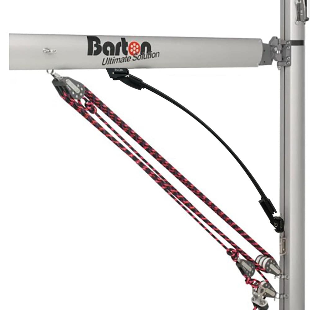 Barton Boomstrut - Black f/Boats 25-30' [44031] - Twin Screws Marine Service
