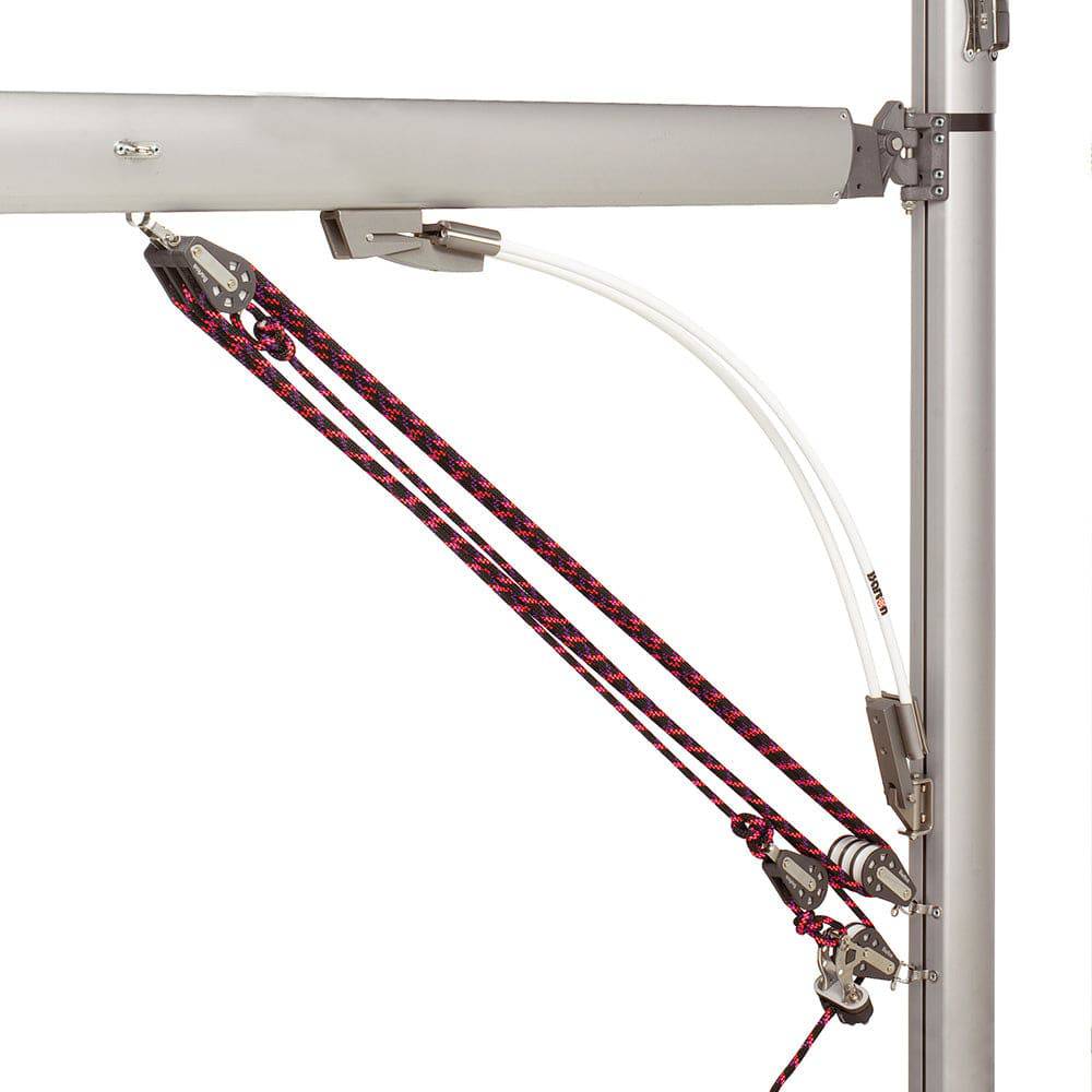 Barton Boomstrut - Silver/White f/Boats 30-35' [44035] - Twin Screws Marine Service