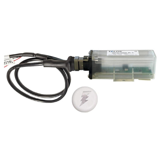 TALOS Remote Housing Lightning Detection System w/10' Cable - White Round Indicator w/Translucent Housing [SFD1000R-T1-WO-WH-10FT] - Twin Screws Marine Service