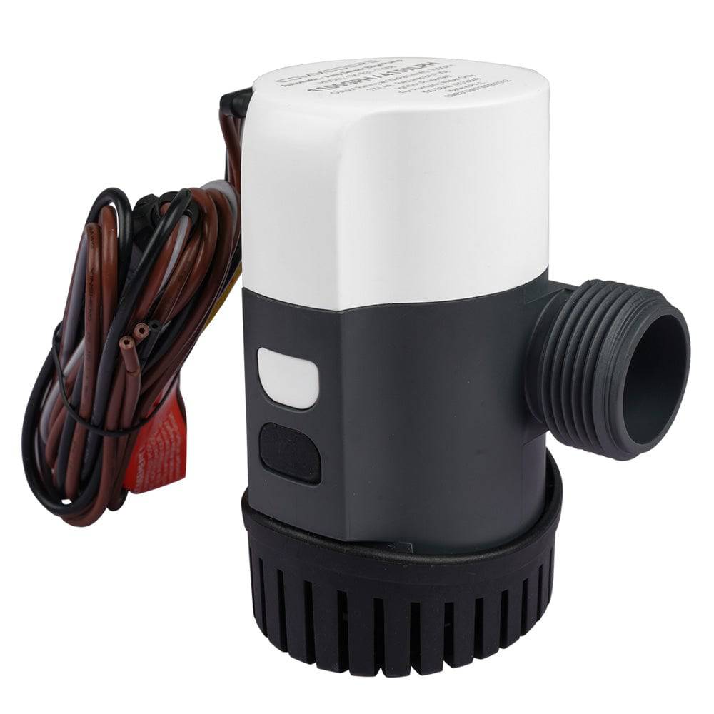 Commodore 1100 GPH Non-Automatic Bilge Pump - 12V [CM-A31-1100B] - Twin Screws Marine Service