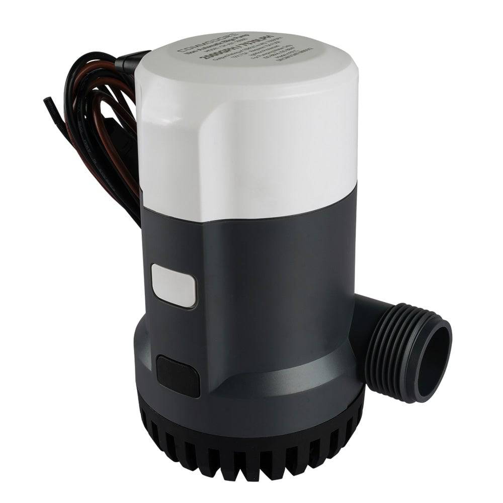 Commodore 2000 GPH Non-Automatic Bilge Pump - 24V [CM-A31-2000B-24V] - Twin Screws Marine Service