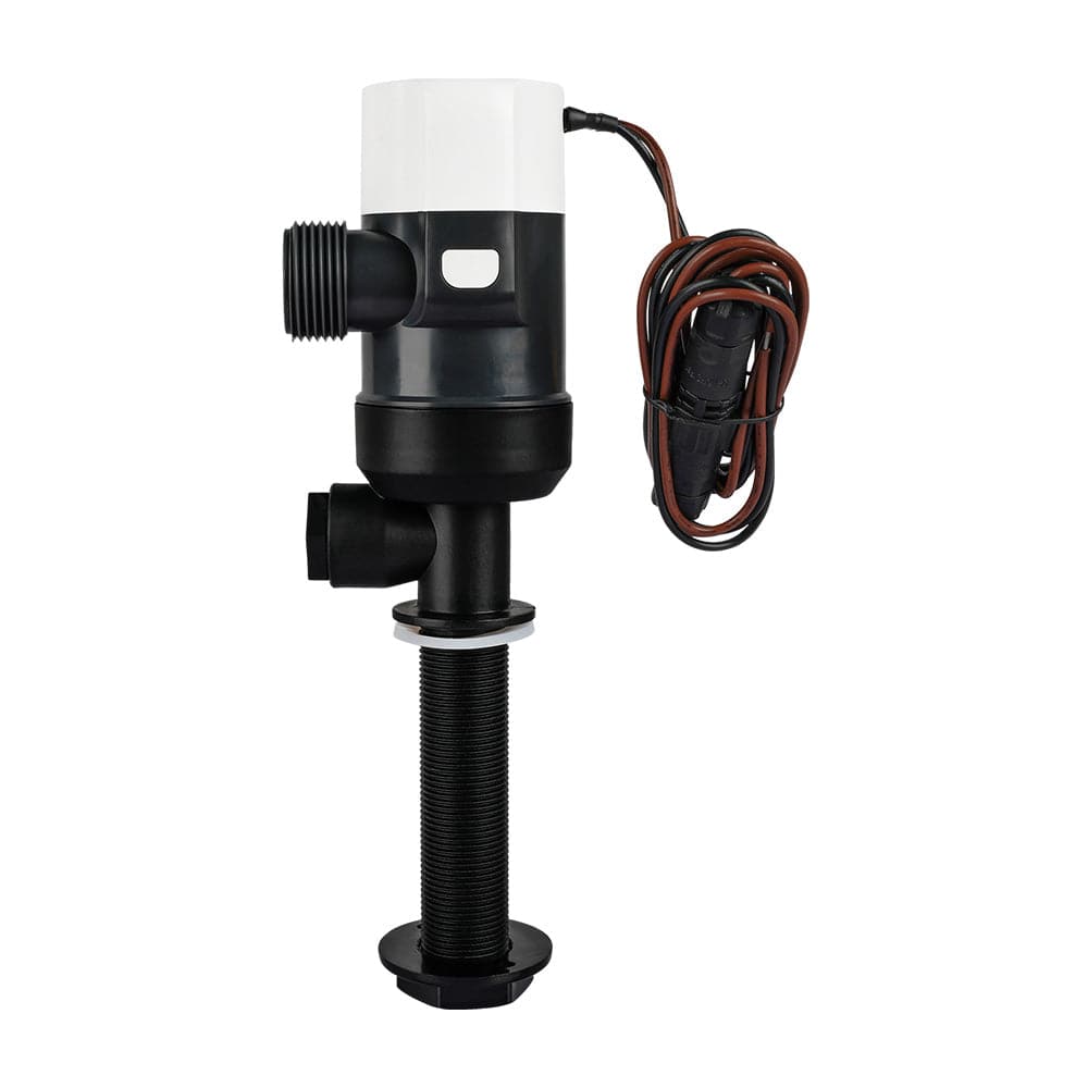 Commodore 1100 GPH Vertical Livewell Pump - Long - 12V [CM-C31-1100L] - Twin Screws Marine Service
