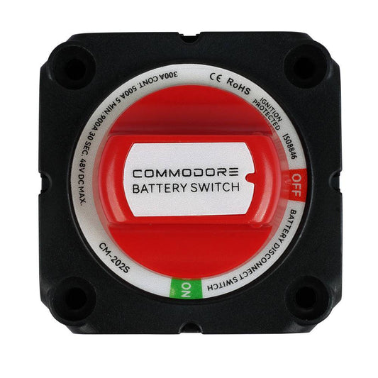 Commodore On/Off Battery Disconnect Switch [CM-202S] - Twin Screws Marine Service