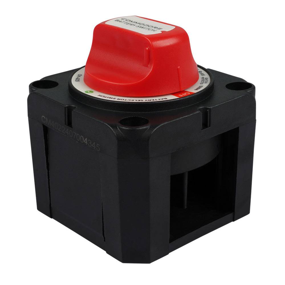 Commodore 4-Position Compact Dual Battery Selector Switch [CM-402S] - Twin Screws Marine Service