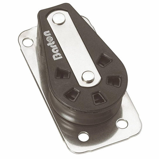 Barton Size 4 58mm Plain Bearing Pulley Cheek Block [N04160] - Twin Screws Marine Service