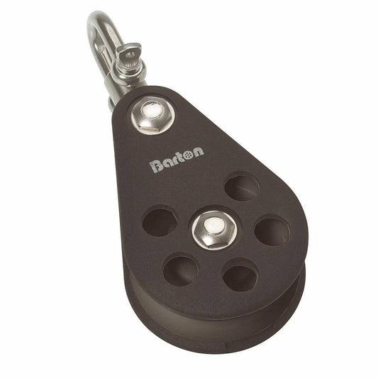 Barton Size 5 54mm Plain Bearing Pulley Block Single Block Swivel [N05130] - Twin Screws Marine Service