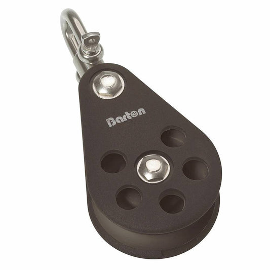 Barton Size 7 70mm Plain Bearing Pulley Block Single Swivel [N07130] - Twin Screws Marine Service