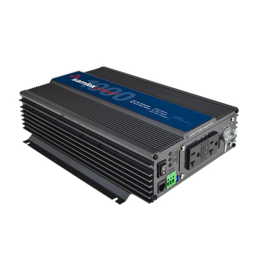 Samlex PST-1000-12HD Pure Sine Wave Inverter 12V Input 120 VAC Output 1000W [PST-1000-12HD] - Twin Screws Marine Service