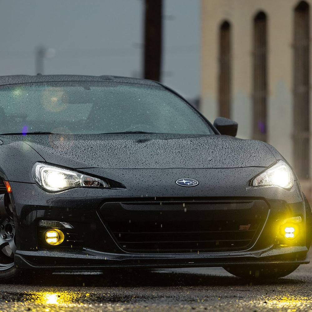 RIGID Industries 360-Series 4" LED SAE Fog Beam - Yellow - Set of 2 [36121] - Twin Screws Marine Service