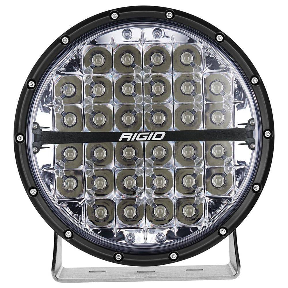 RIGID Industries 360-Series RGBW 9" Offroad Lamp Spot Beam w/RGBW Backlight Pods - Single [36422] - Twin Screws Marine Service