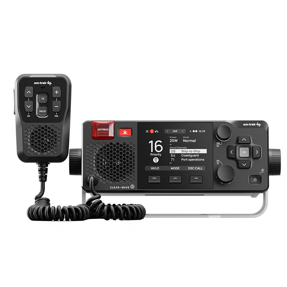 em-trak X100 VHF w/Class B AIS [431-0001] - Twin Screws Marine Service