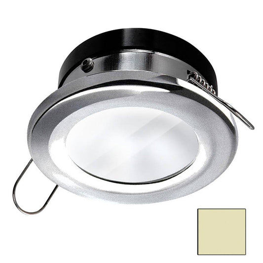 i2Systems Apeiron 4.5W Spring Mount Light Round - Warm White - Brushed Nickel Finish [AP-4W-30K-PW41] - Twin Screws Marine Service