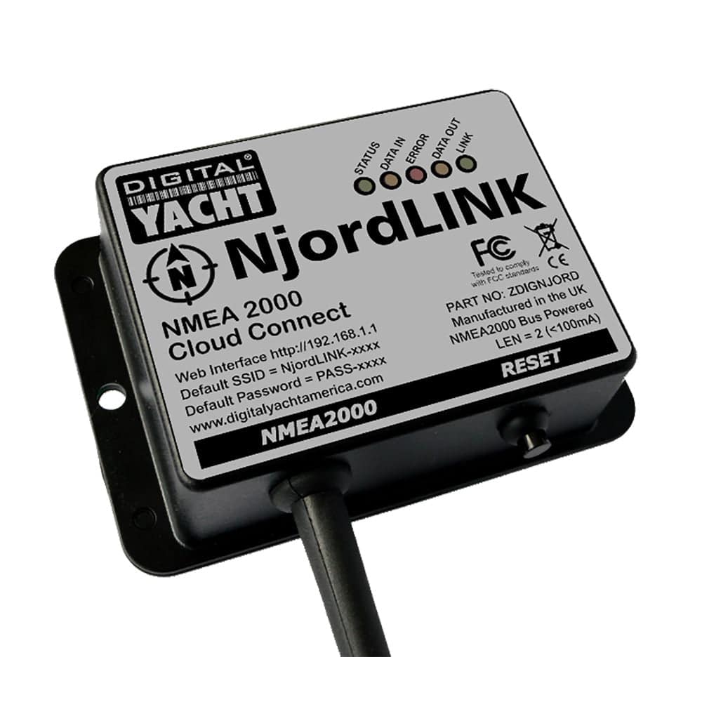 Digital Yacht NjordLINK NMEA 2000 Cloud Gateway [ZDIGNJORD] - Twin Screws Marine Service