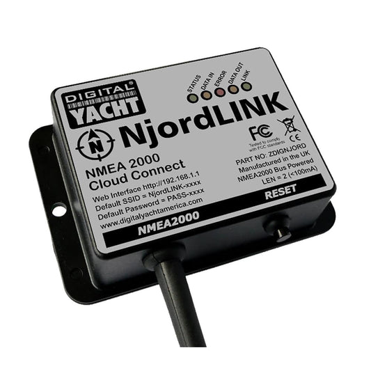 Digital Yacht NjordLINK NMEA 2000 Cloud Gateway [ZDIGNJORD] - Twin Screws Marine Service