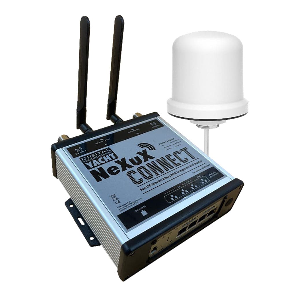 Digital Yacht NeXuX Connect System - Internet Afloat w/Antenna  7M Cable [ZDIG4GNXX] - Twin Screws Marine Service