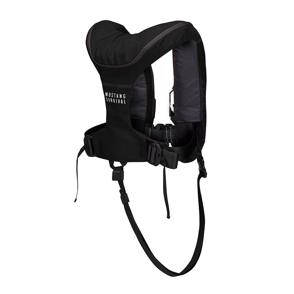 Mustang Atlas 190 DLX Open Ocean Inflatable PFD - Black [MD3195E1-13-0] - Twin Screws Marine Service