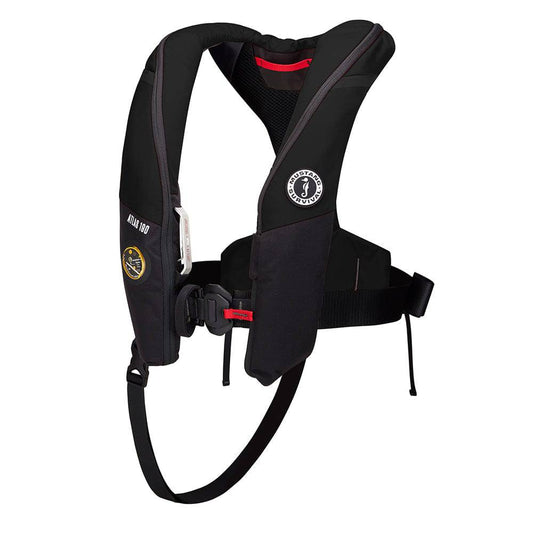 Mustang Atlas 190 DLX Open Ocean Inflatable PFD - Black [MD3195E1-13-0] - Twin Screws Marine Service