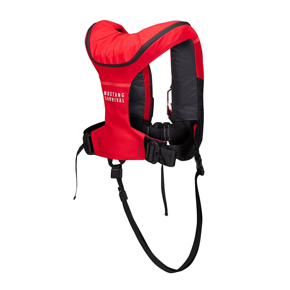 Mustang Atlas 190 DLX Open Ocean Inflatable PFD - Red/Black [MD3195E1-123-0] - Twin Screws Marine Service