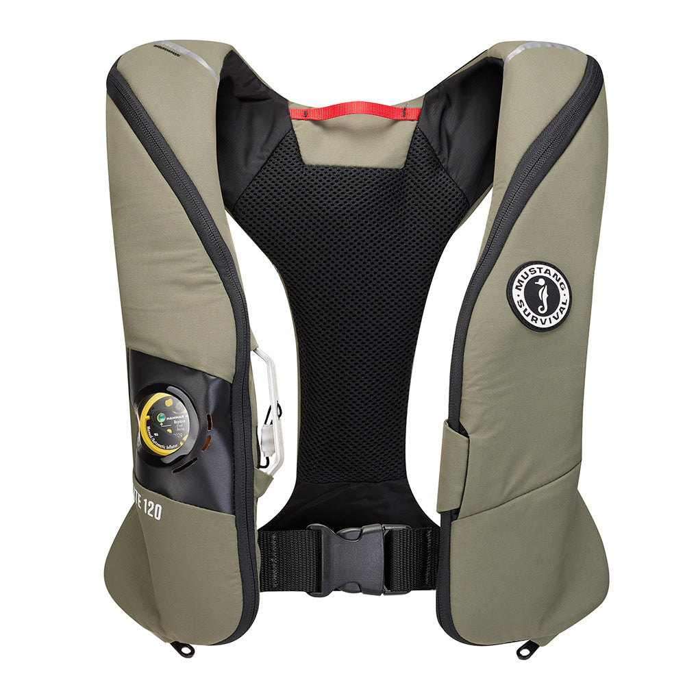 Mustang Elite 120 Coastal Inflatable PFD - Everglade Green [MD5170-292-0] - Twin Screws Marine Service