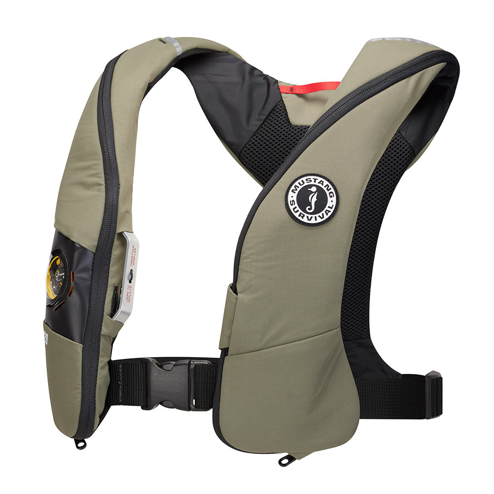 Mustang Elite 120 Coastal Inflatable PFD - Everglade Green [MD5170-292-0] - Twin Screws Marine Service