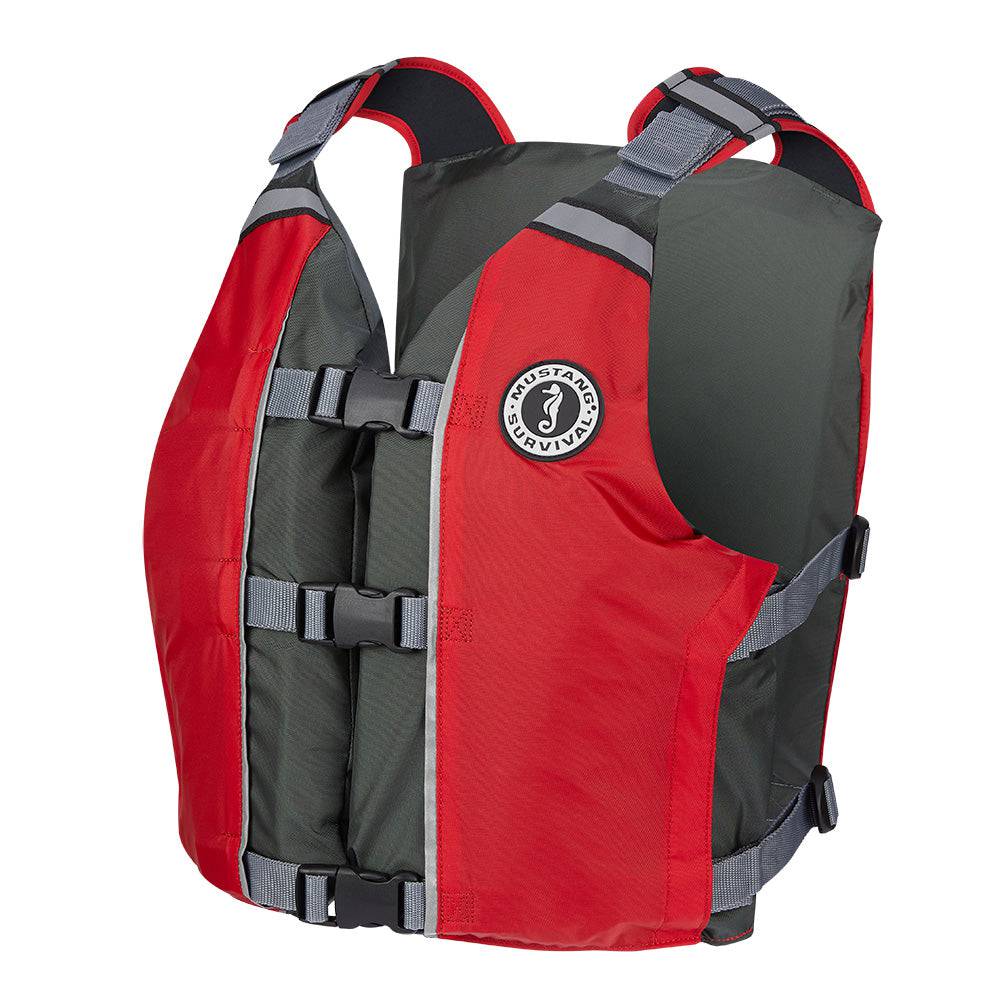 Mustang APF Foam Vest - Universal - Red/Grey [MV411102-861-0] - Twin Screws Marine Service