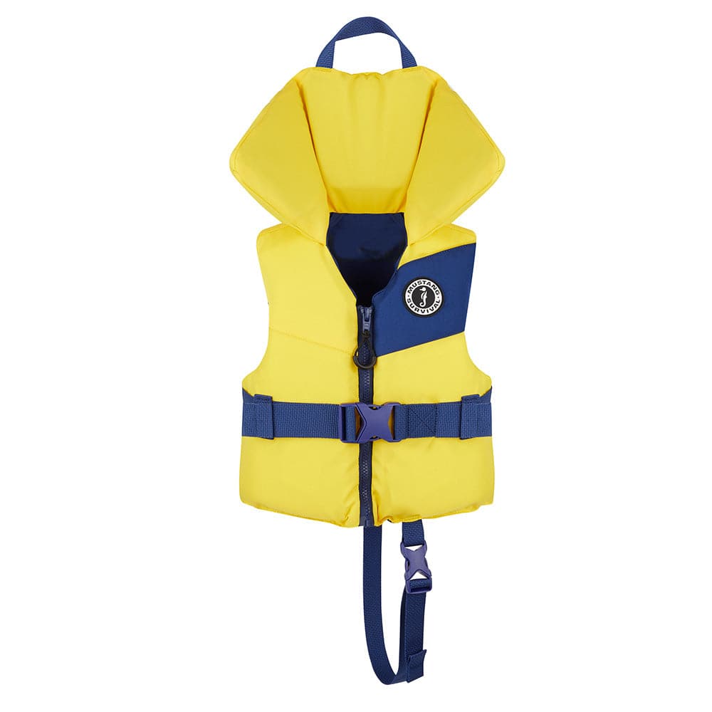 Mustang Lil' Legends Child Foam Vest - Yellow/Navy [MV3556-844-0] - Twin Screws Marine Service