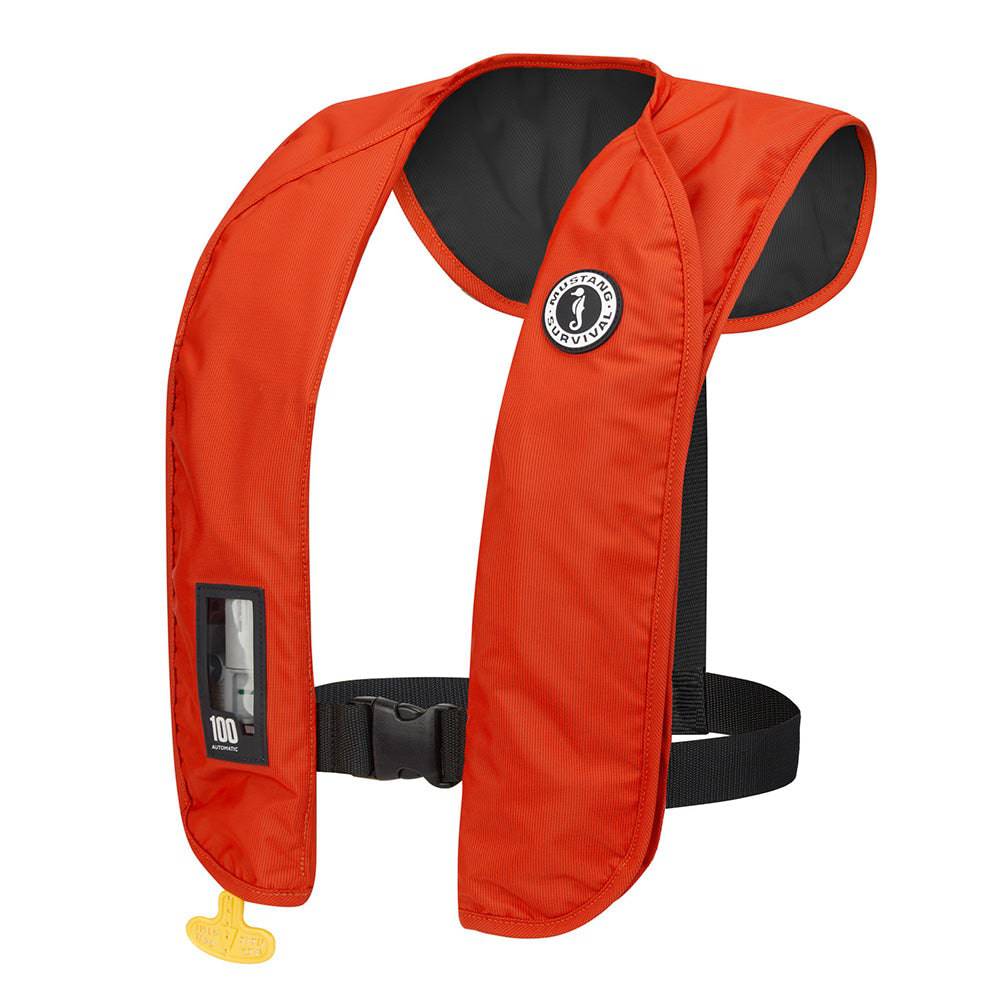 Mustang MIT 100 Inflatable PFD - Orange/Black [MD2018T1-33-0] - Twin Screws Marine Service