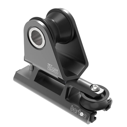 Barton 25mm Towable Genoa Car 2:1 Purchase - Black [25220GTB] - Twin Screws Marine Service