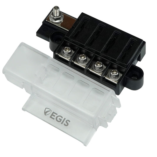 Egis RT Fuse Block - 4 Circuit w/Cover [8045] - Twin Screws Marine Service
