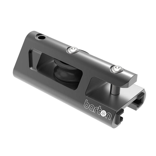 Barton 32mm End Stop  Becket Genoa Car Track - Black [32221GTB] - Twin Screws Marine Service