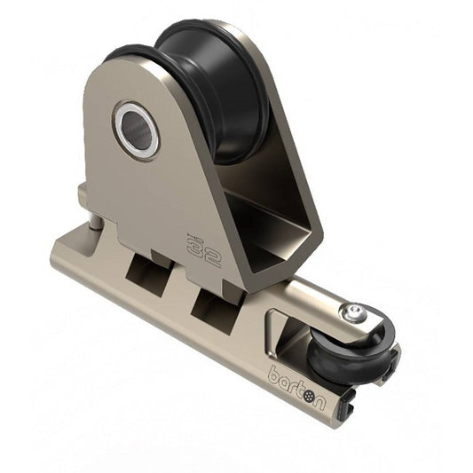 Barton 32mm Towable Genoa Car 2:1 Purchase - Heavy Duty [32211HD] - Twin Screws Marine Service