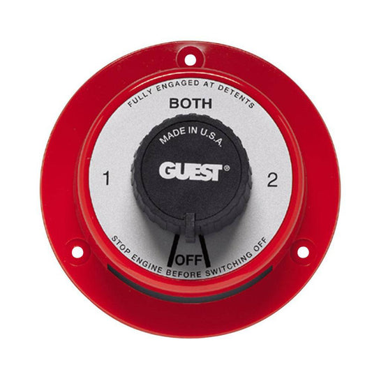 Guest 2101 Cruiser Series Battery Selector Switch w/o AFD [2101] - Twin Screws Marine Service