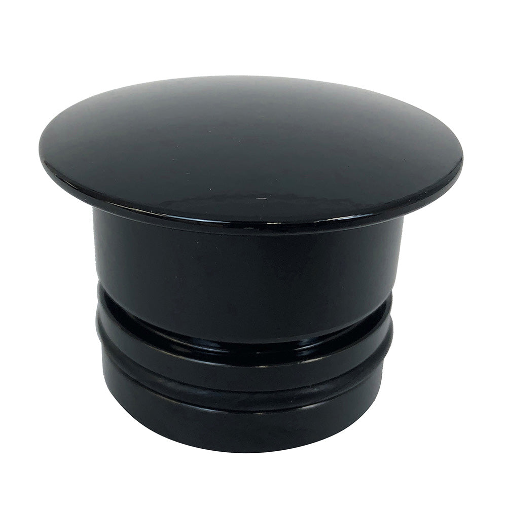 Bob's Machine Deck Plug - Pedestal Seat Plug 1.77" Hole - Black [311-000001-PCGBLK]