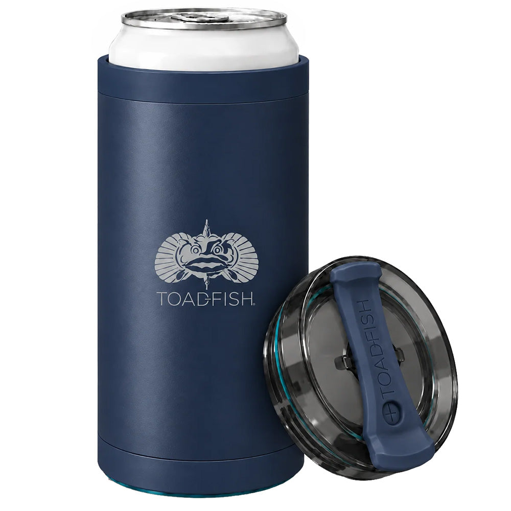 Toadfish SmartGrip 4-in-1 Can Cooler - 12oz - Navy [1417]