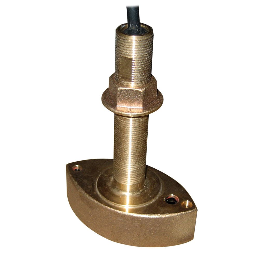 Furuno 525T-BSD Bronze Thru-Hull Transducer w/Temp, 600W (10-Pin) [525T-BSD] - Twin Screws Marine Service